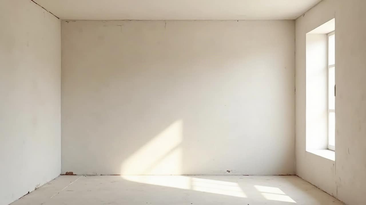 Mesure de la hauteur sous rampants dans des combles non aménagés, mètre ruban tendu depuis le plancher jusqu'à la charpente