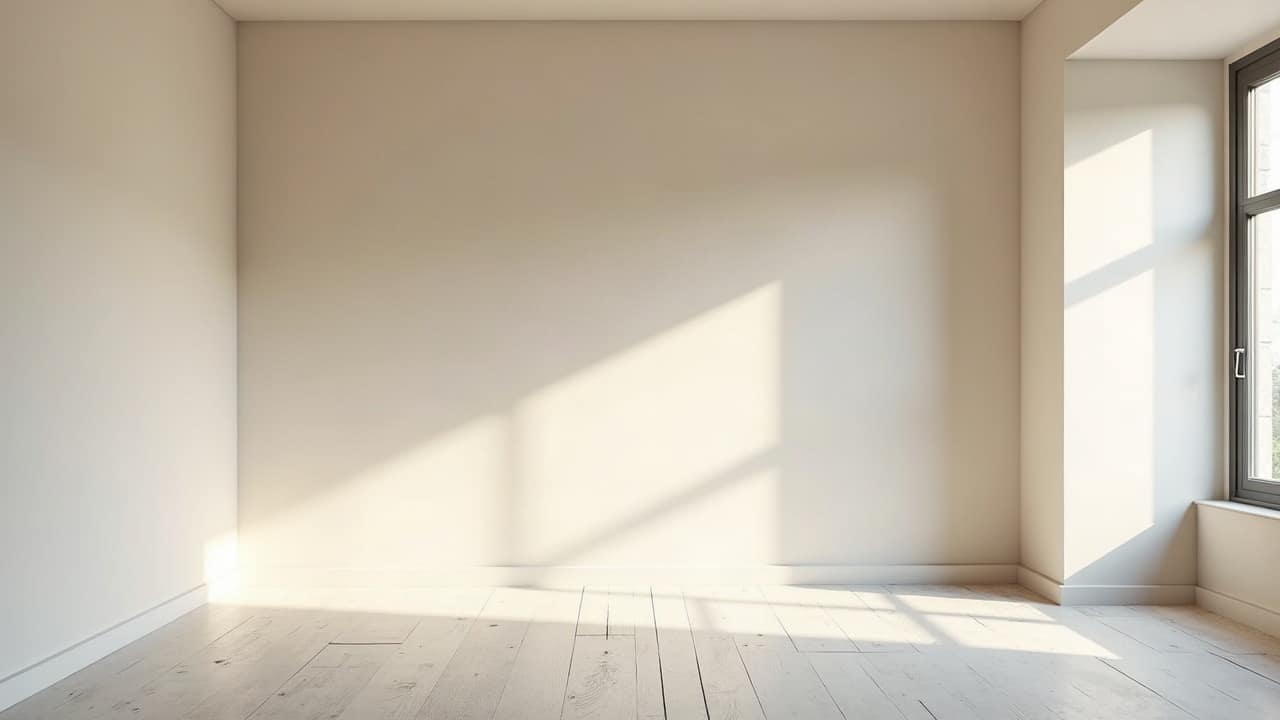 Doublage isolant posé sur un mur intérieur en pierre, avant fermeture par des plaques de plâtre