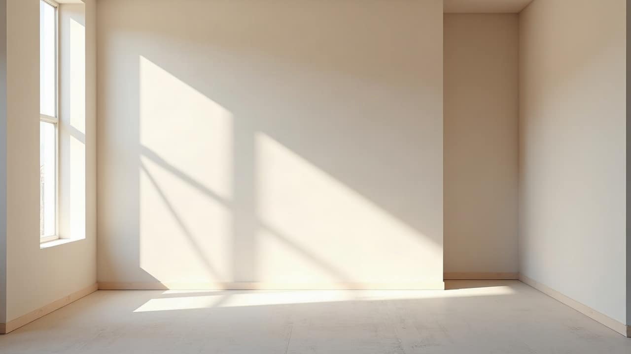 Contre-cloison désolidarisée avec isolant acoustique visible, avant fermeture par les plaques de plâtre